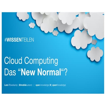 Auf geht‘s in die Cloud: „Das kann doch nicht so schwer sein!“