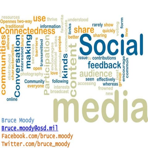 Secretary of the Navy Retiree Council, Washington, DC, 2011, Social Media Brief