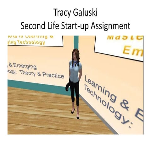 Second life start up assign | PPTX
