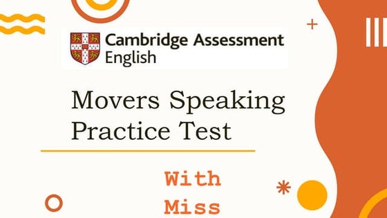 Movers Cambridge Speaking Test 1 Pptx Food Drink