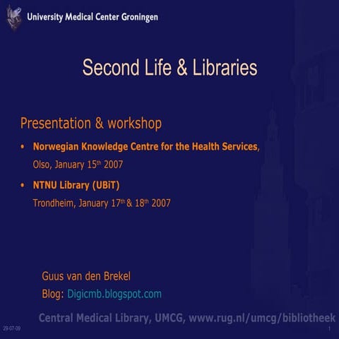 Second Life & Libraries