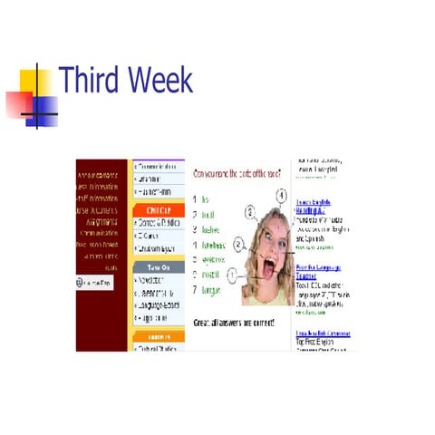 FIRST WEEK | PPT