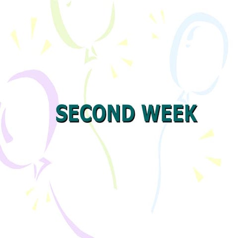 Fourth Week | PPT
