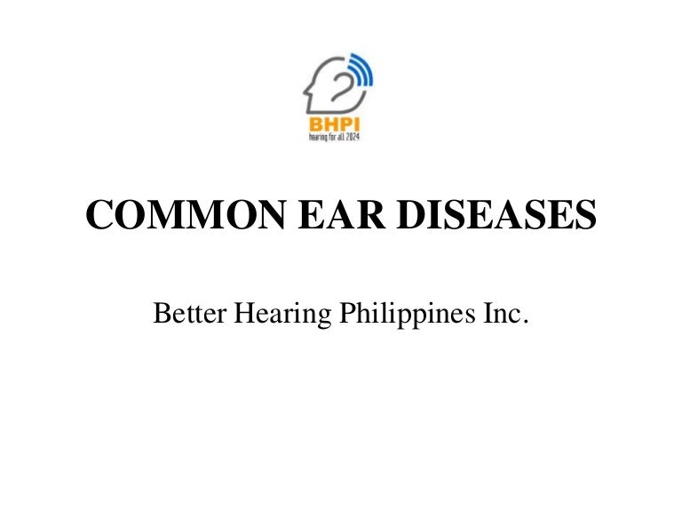 Common Ear Diseases