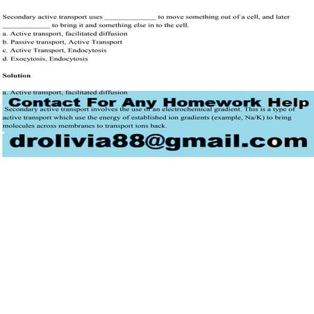 Secondary active transport uses _____________ to move something out .pdf