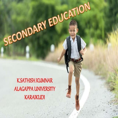 Introduction to Secondary education