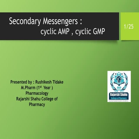 secondary messenger pptx
