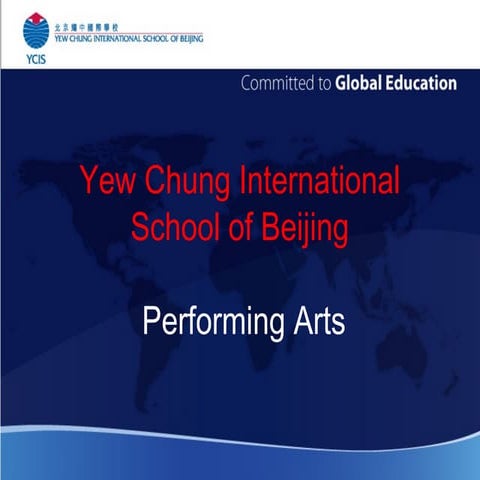 Yew Chung International School of Beijing - Performing Arts - Music