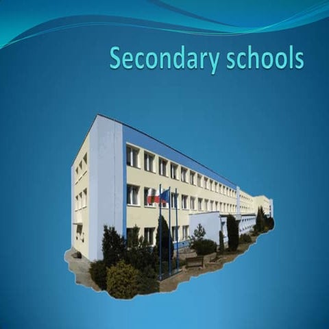 Secondary schools in Czech Republic