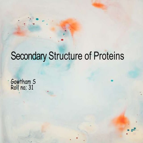 secondarystructureofproteins-210323094357.pptx