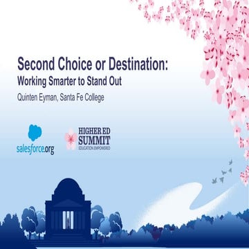 Second Choice or Destination