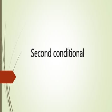 Second conditional and multiword verbs.pptx