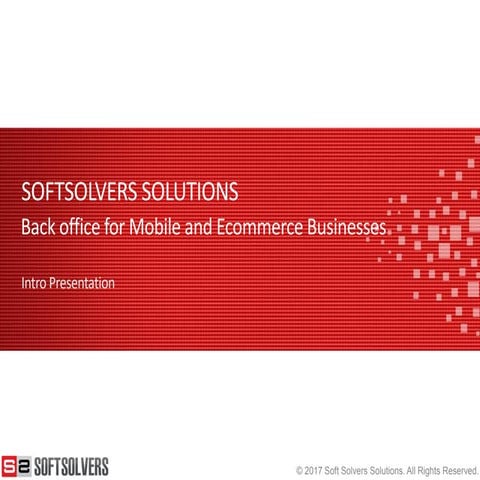 Second CRM Back office for Mobile and E-Commerce Businesses