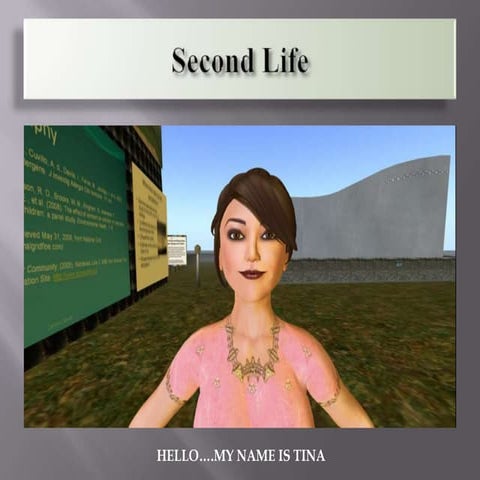 Our second life team | PPTX