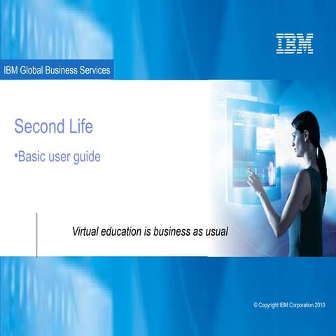 Second life basics viewer2.0 v1