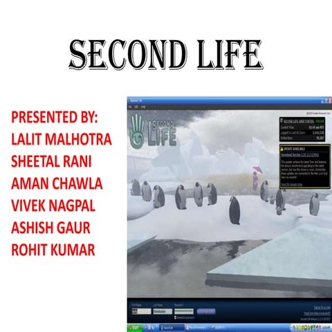 Second life | PPTX