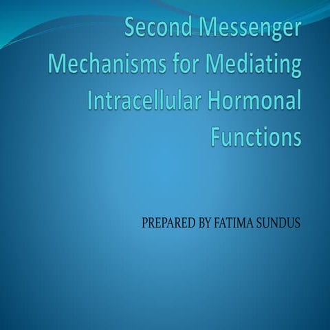 SECOND MESSENGER.pptx