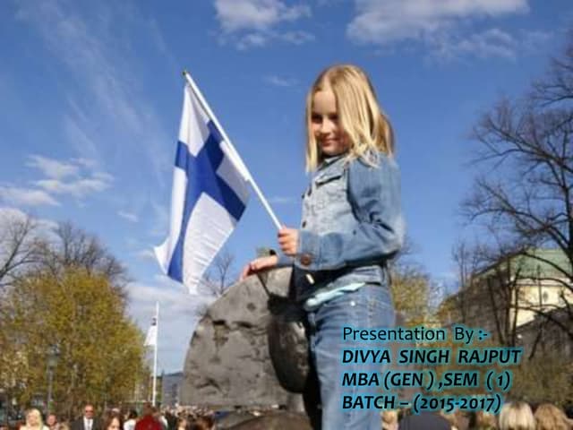 EDUCATION SYSTEM OF FINLAND ppt