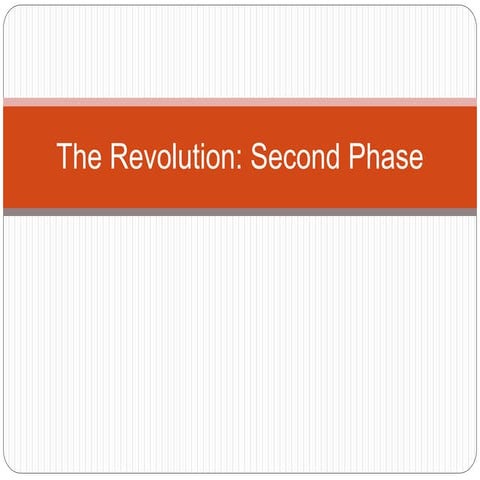 Second Phase of Revolution
