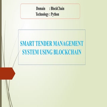Tender management system using Blockchain.pptx