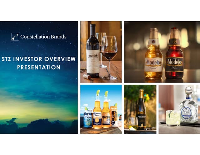 Constellation Brands Investor Overview Presentation