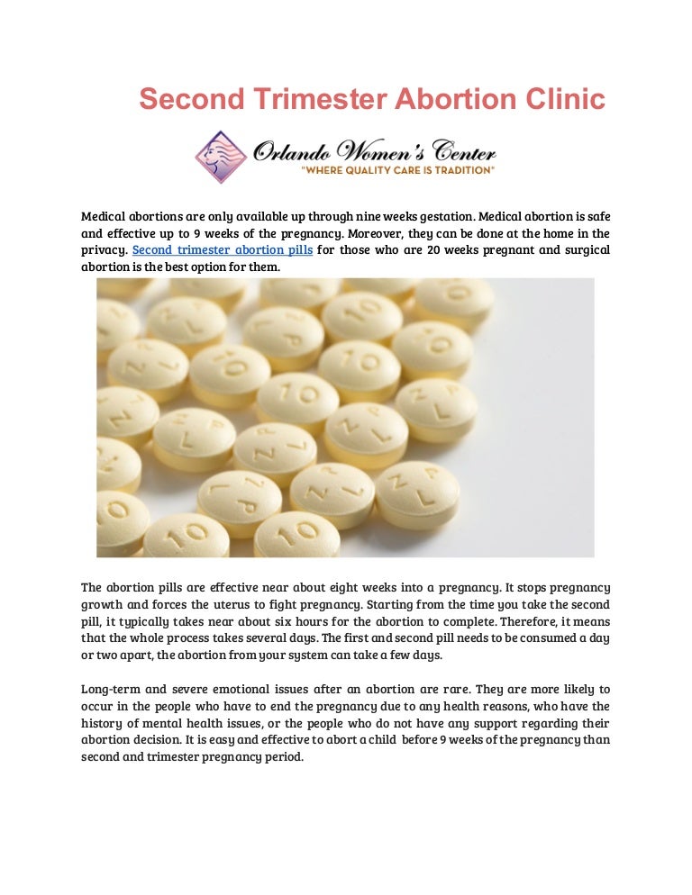 Second Trimester Abortion Clinic