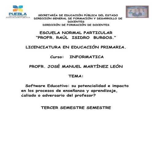 Secretaría de educación pública del estado