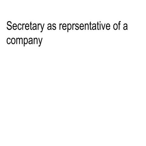 How To Be a GOOD SECRETARY - Guru Mapel : Arma Setyo Nugrahani | PPTX