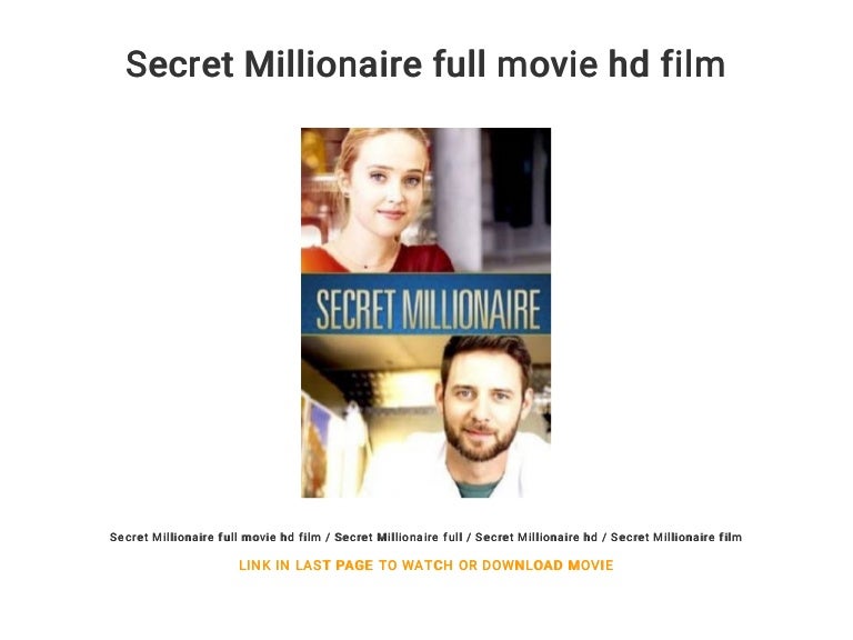 Secret Millionaire full movie hd film