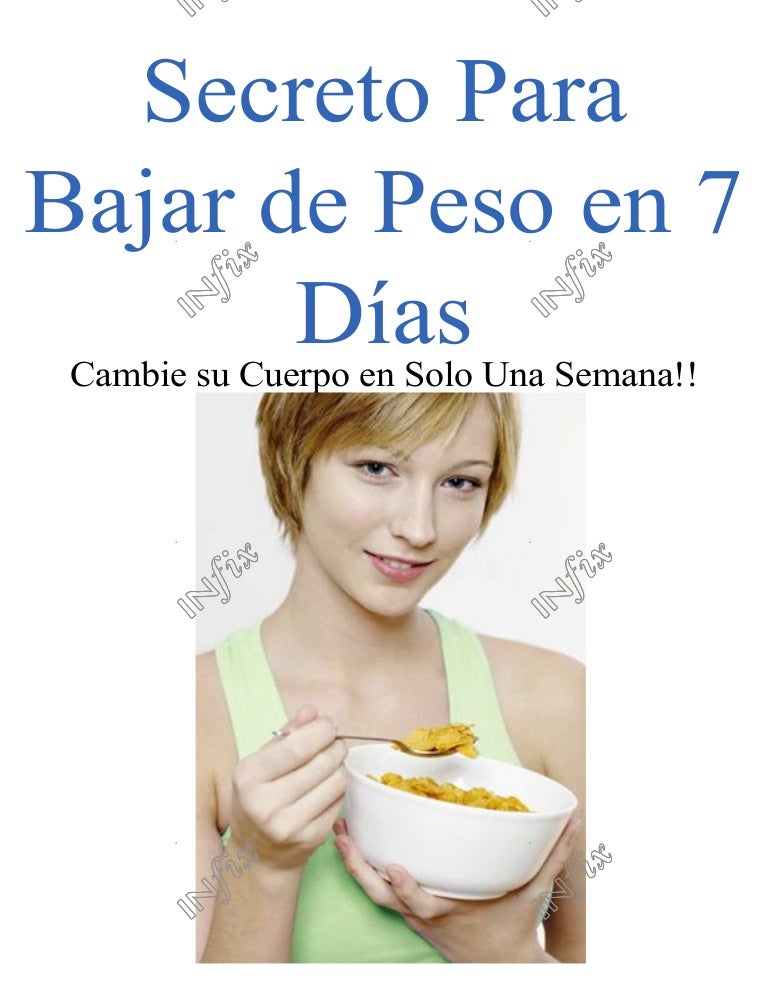 pérdida de pesadumbre rápida 1 semana