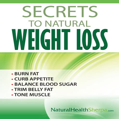 Natural Weight Loss