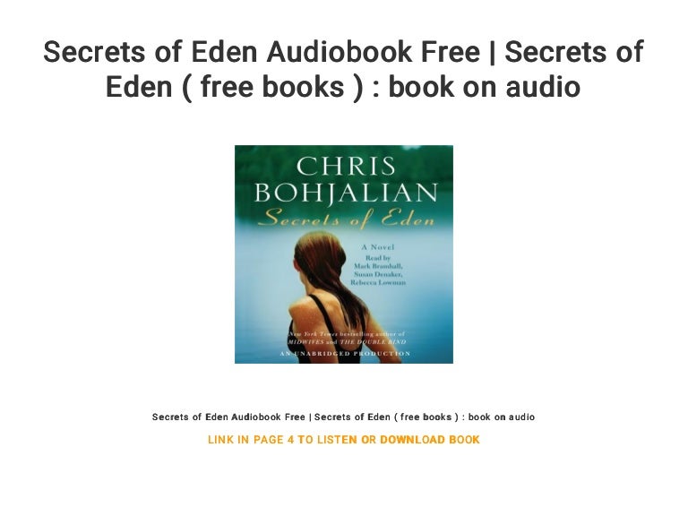 Secrets of Eden Audiobook Free Secrets of Eden ( free books ) bo???