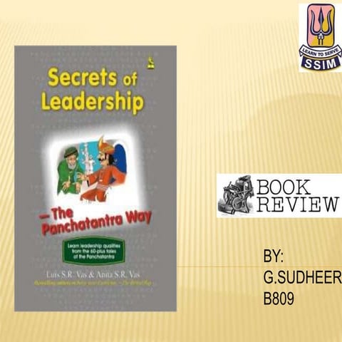 SECRETES OF LEADERSHIP THA PANCHATANTRA WAY