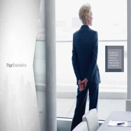Page Executive - Secrets of Leadership 