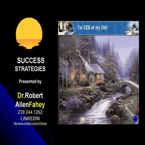 Dr. Fahey presents SUCCESS STRATEGIES: What words according to science