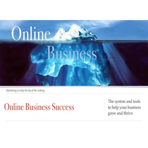 Secrets to business online2016