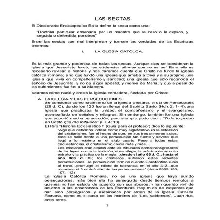 Las Sectas