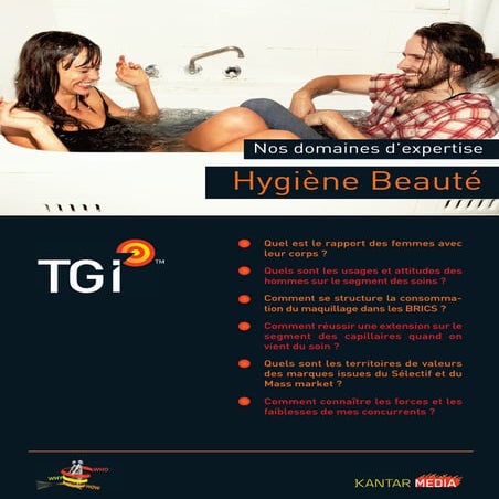 Nos domaines d'expertise - Secteur hygiène beauté