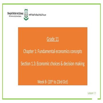 Section 1.3 - Economic choices and decision making.pptx