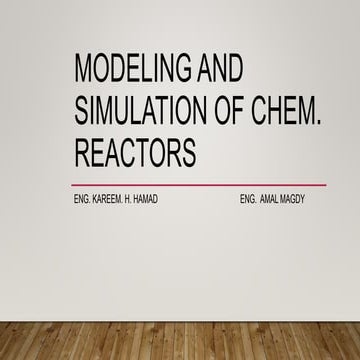 Section 1  modeling  simulation