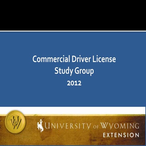 Commercial Driver License - part 2a