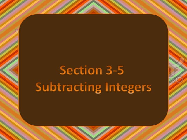 Section 3 5 | PPT