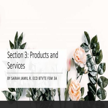 Section 3 Products and Services.pptx