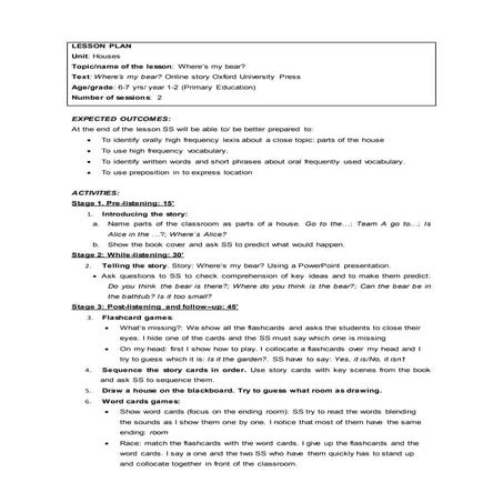 Section5.lesson plan efl | PDF