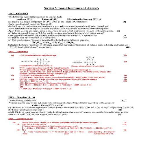 Section 5 exam questions and answers