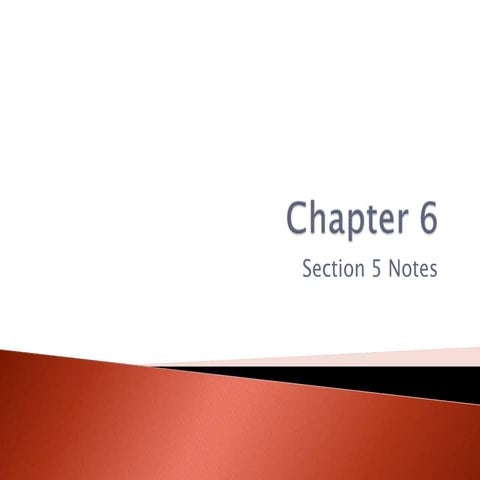 Section 5 notes | PPTX | Christianity | Religion & Spirituality