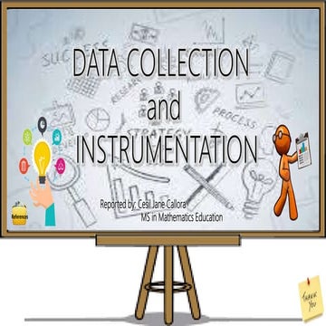 Section 8: Data Gathering and Instrumentation