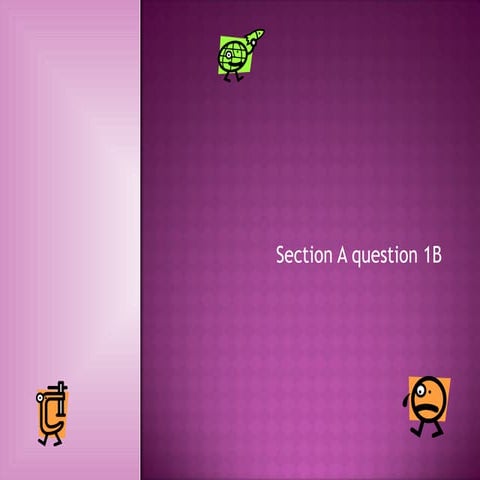 Section a question 1b genre theoryn