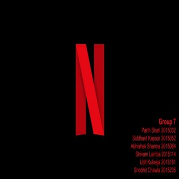 Netflix: Case study (Indian Perception)