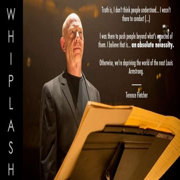 Whiplash & Human Resource Managment Policies (HRM) [Without Movie Scenes]